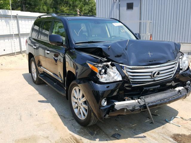 JTJHY7AX0B4064208 - 2011 LEXUS LX 570 BLACK photo 4