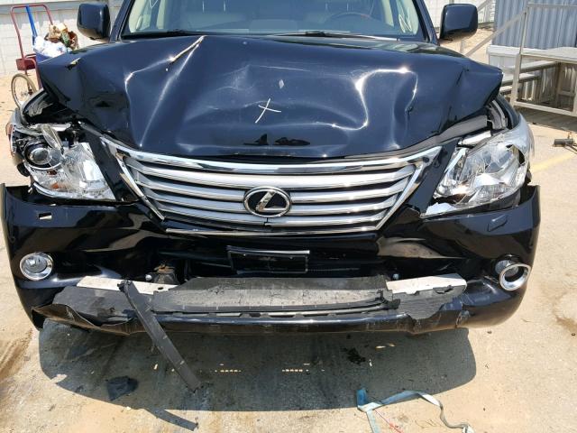 JTJHY7AX0B4064208 - 2011 LEXUS LX 570 BLACK photo 7