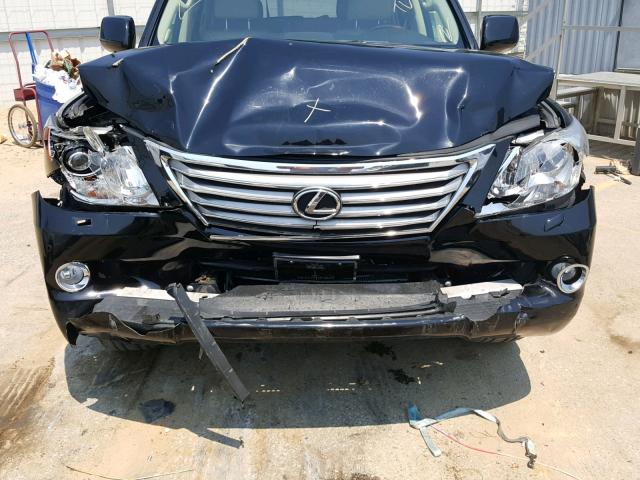 JTJHY7AX0B4064208 - 2011 LEXUS LX 570 BLACK photo 9