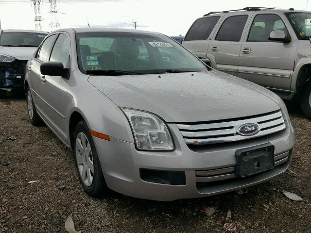 3FAHP06Z68R181921 - 2008 FORD FUSION S SILVER photo 1