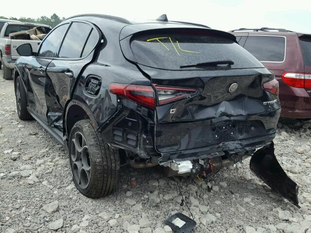 ZASFAKPN6J7B63448 - 2018 ALFA ROMEO STELVIO SP BLACK photo 3