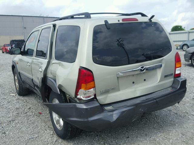 4F2CZ96123KM29141 - 2003 MAZDA TRIBUTE ES BEIGE photo 3