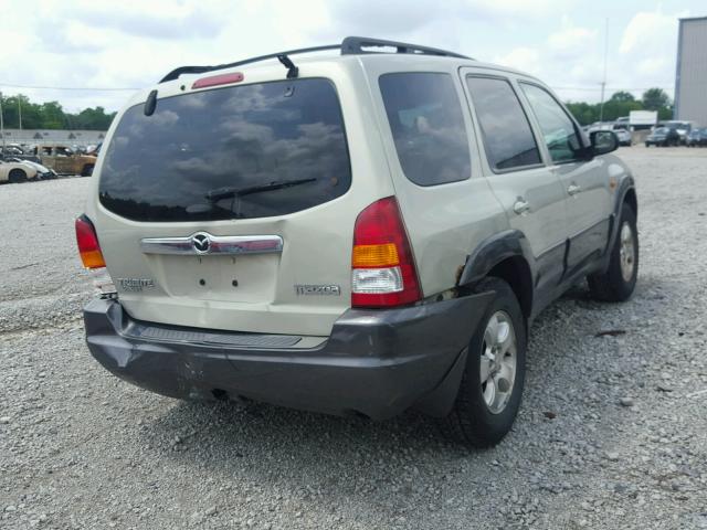 4F2CZ96123KM29141 - 2003 MAZDA TRIBUTE ES BEIGE photo 4