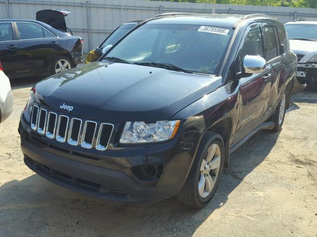 1C4NJCBB8DD250054 - 2013 JEEP COMPASS SP BLACK photo 2