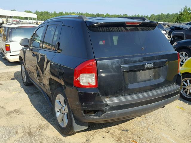 1C4NJCBB8DD250054 - 2013 JEEP COMPASS SP BLACK photo 3