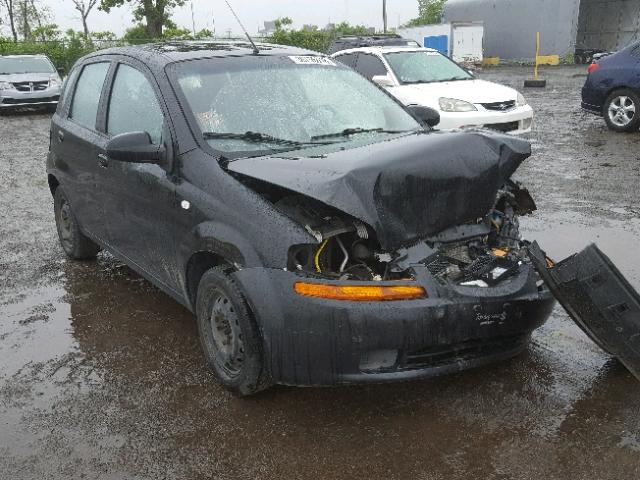 KL5TJ66698B042939 - 2008 SUZUKI SWIFT BLACK photo 1