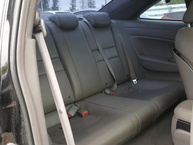2HGFG12998H505552 - 2008 HONDA CIVIC EXL BLACK photo 6