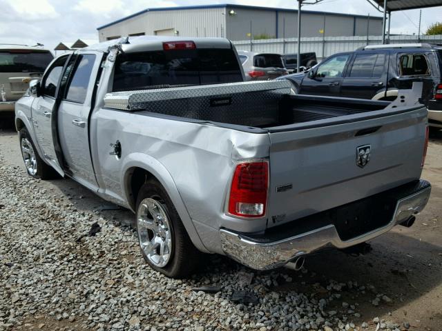 1C6RR6JT6HS714229 - 2017 RAM 1500 LARAM SILVER photo 3