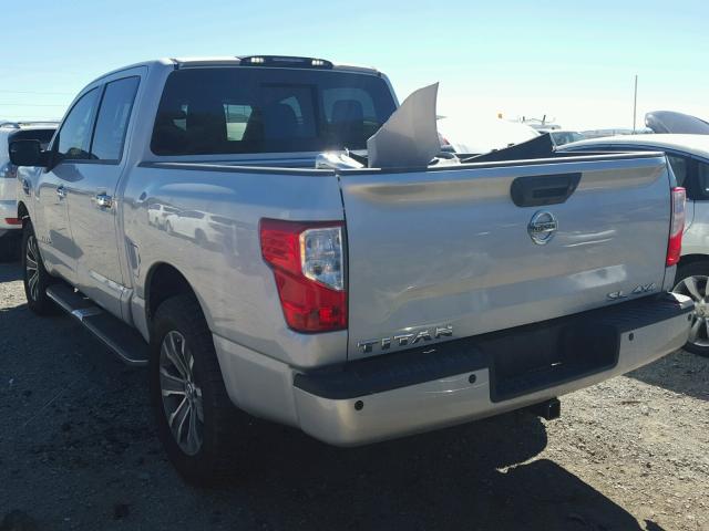 1N6AA1E58HN550456 - 2017 NISSAN TITAN SV SILVER photo 3