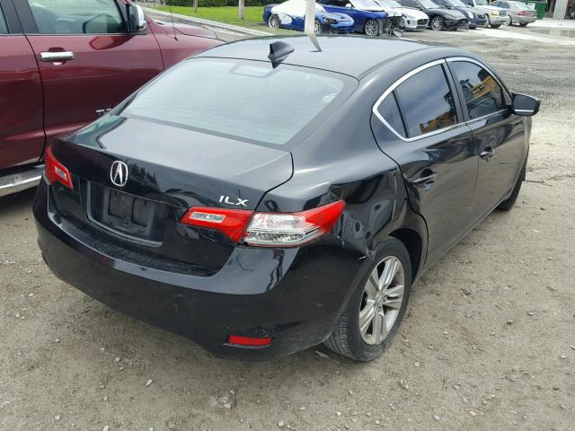 19VDE1F38DE018391 - 2013 ACURA ILX 20 BLACK photo 4