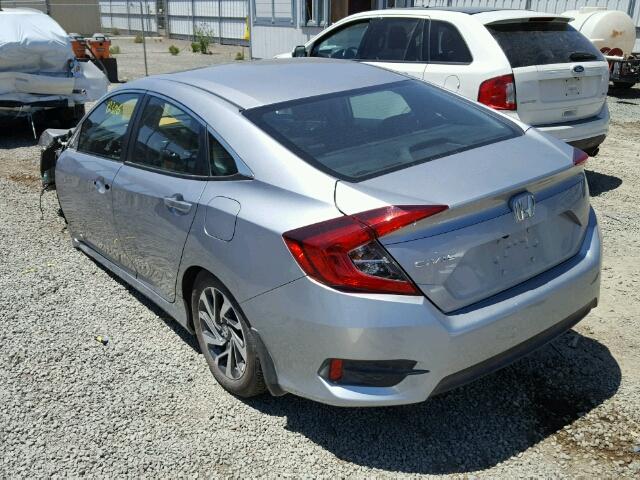 19XFC2F84GE059662 - 2016 HONDA CIVIC EX SILVER photo 3