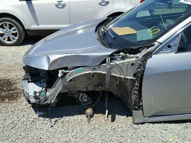 19XFC2F84GE059662 - 2016 HONDA CIVIC EX SILVER photo 9