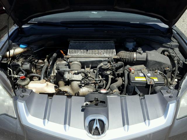 5J8TB18577A019552 - 2007 ACURA RDX TECHNO GRAY photo 7