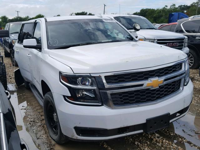 1GNLCDECXGR256285 - 2016 CHEVROLET TAHOE POLI WHITE photo 1