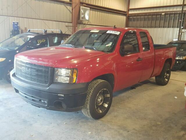 1GTEC19XX8Z231921 - 2008 GMC SIERRA C15 RED photo 2