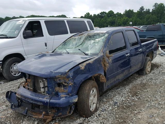 1GCDSCF98B8105893 - 2011 CHEVROLET COLORADO L BLUE photo 2