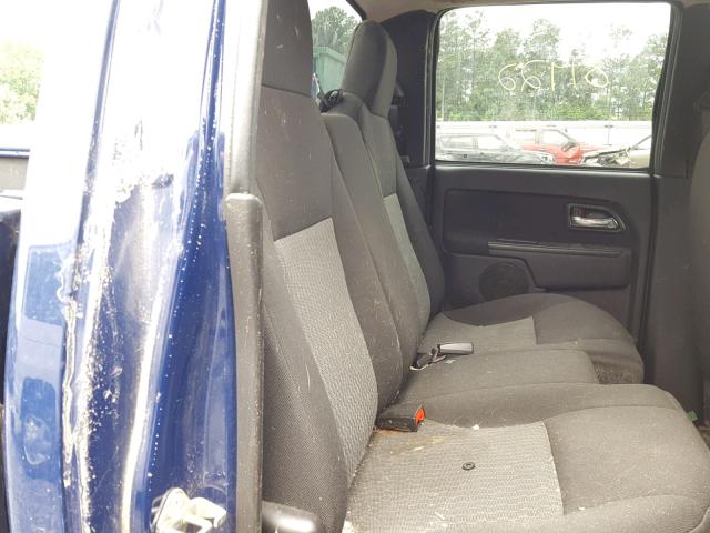 1GCDSCF98B8105893 - 2011 CHEVROLET COLORADO L BLUE photo 6