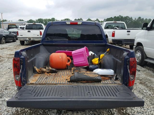1GCDSCF98B8105893 - 2011 CHEVROLET COLORADO L BLUE photo 9