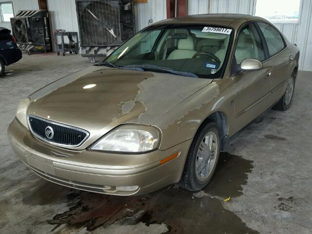 1MEFM55S7YA623965 - 2000 MERCURY SABLE LS P TAN photo 2