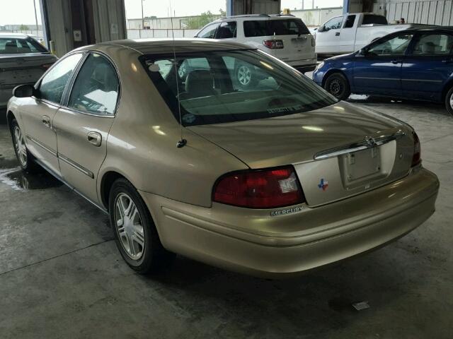 1MEFM55S7YA623965 - 2000 MERCURY SABLE LS P TAN photo 3