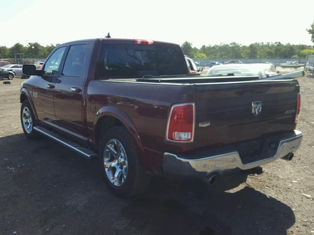 1C6RR7NT8GS252044 - 2016 RAM 1500 LARAM BURGUNDY photo 3