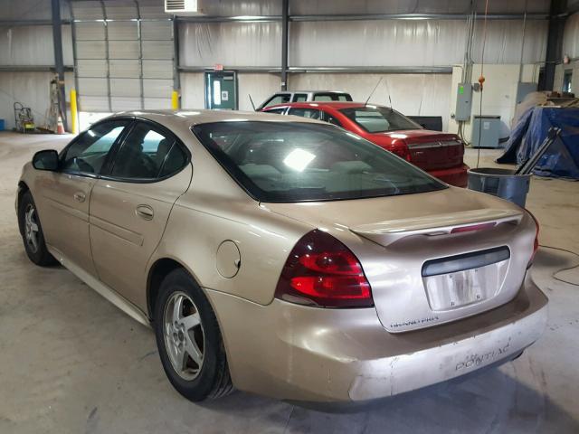 2G2WP522951204636 - 2005 PONTIAC GRAND PRIX GOLD photo 3