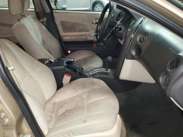 2G2WP522951204636 - 2005 PONTIAC GRAND PRIX GOLD photo 5