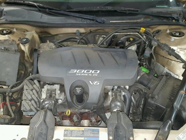 2G2WP522951204636 - 2005 PONTIAC GRAND PRIX GOLD photo 7