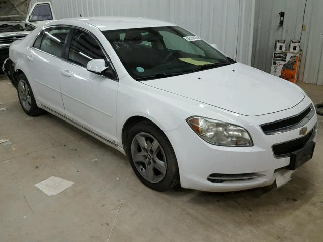 1G1ZC5EB4AF146009 - 2010 CHEVROLET MALIBU 1LT WHITE photo 1