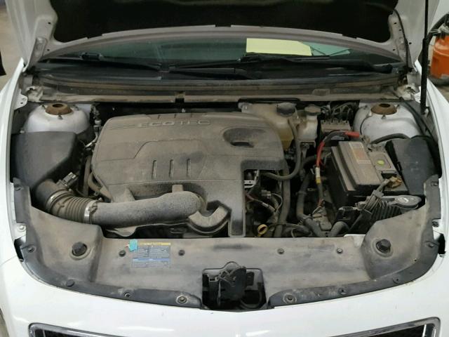1G1ZC5EB4AF146009 - 2010 CHEVROLET MALIBU 1LT WHITE photo 7
