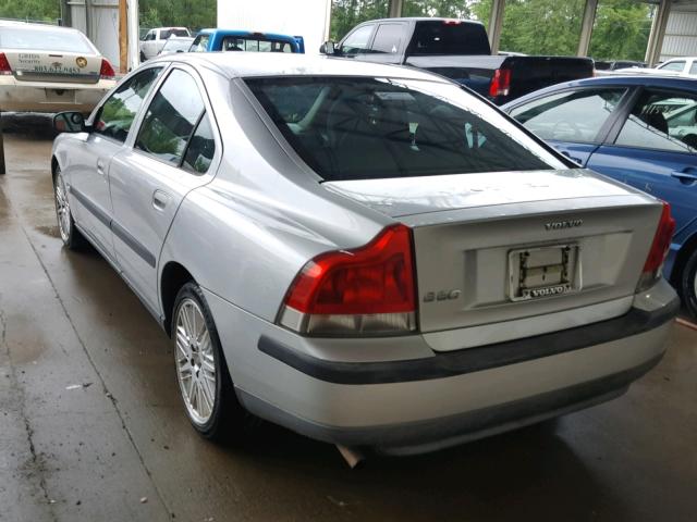 YV1RS61T742377040 - 2004 VOLVO S60 SILVER photo 3