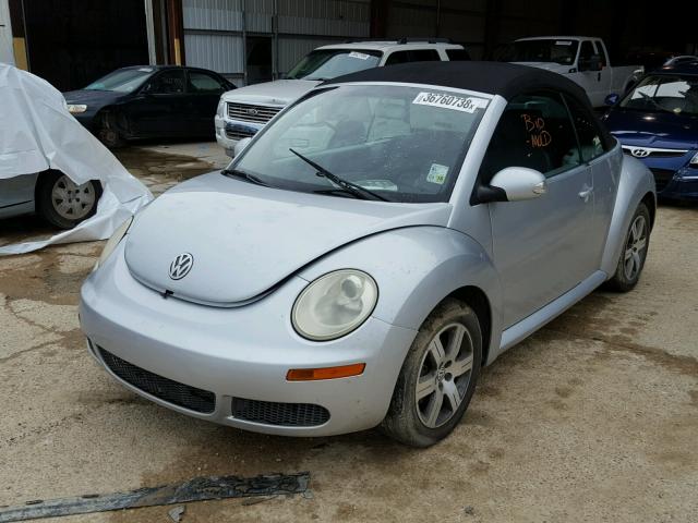 3VWRF31Y66M324231 - 2006 VOLKSWAGEN NEW BEETLE GREEN photo 2