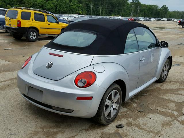 3VWRF31Y66M324231 - 2006 VOLKSWAGEN NEW BEETLE 绿色 照片 4
