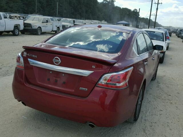 1N4AL3AP1FC570644 - 2015 NISSAN ALTIMA 2.5 RED photo 4