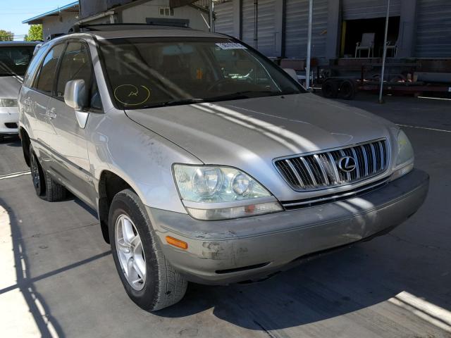 JTJHF10U820236163 - 2002 LEXUS RX 300 SILVER photo 1