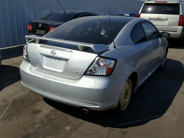 JTKDE177560097600 - 2006 TOYOTA SCION TC 银色 照片 4