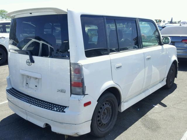 JTLKT324X64066806 - 2006 TOYOTA SCION XB Ақ фото 4