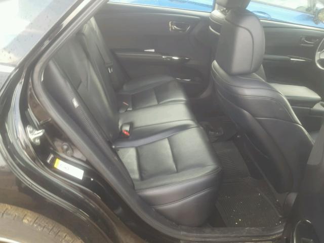 4T1BK1EB6GU208224 - 2016 TOYOTA AVALON XLE BLACK photo 6