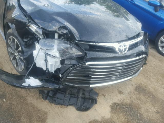 4T1BK1EB6GU208224 - 2016 TOYOTA AVALON XLE BLACK photo 9