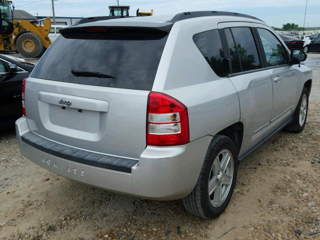 1J4NT4FB1AD553788 - 2010 JEEP COMPASS SP SILVER photo 4