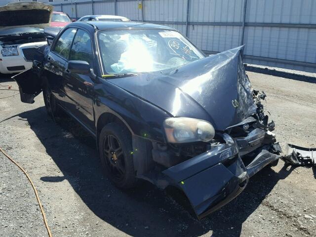 JF1GD67575H525112 - 2005 SUBARU IMPREZA RS BLACK photo 1