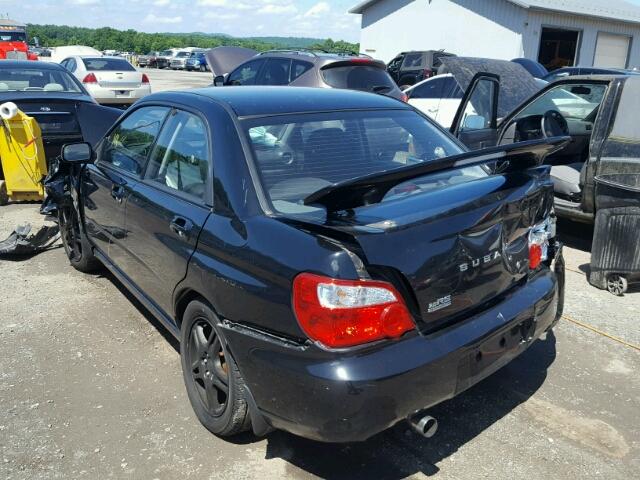 JF1GD67575H525112 - 2005 SUBARU IMPREZA RS BLACK photo 3