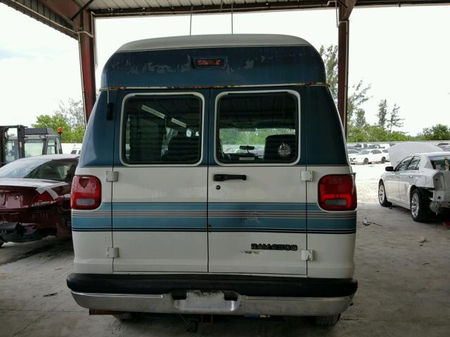 2B6HB21ZXVK529388 - 1997 DODGE RAM VAN B2 TWO TONE photo 10