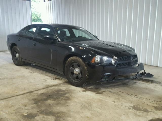 2C3CDXAG3CH148184 - 2012 DODGE CHARGER PO BLACK photo 1