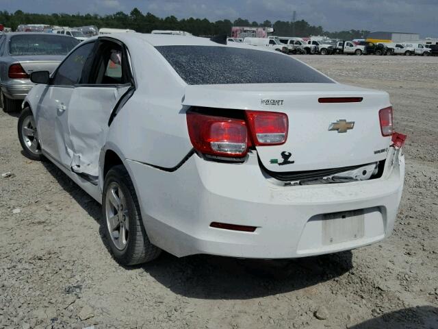 1G11B5SLXFF278793 - 2015 CHEVROLET MALIBU LS WHITE photo 3