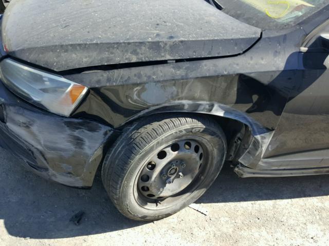 3VW2K7AJ8CM385518 - 2012 VOLKSWAGEN JETTA BASE Սև լուսանկար 9