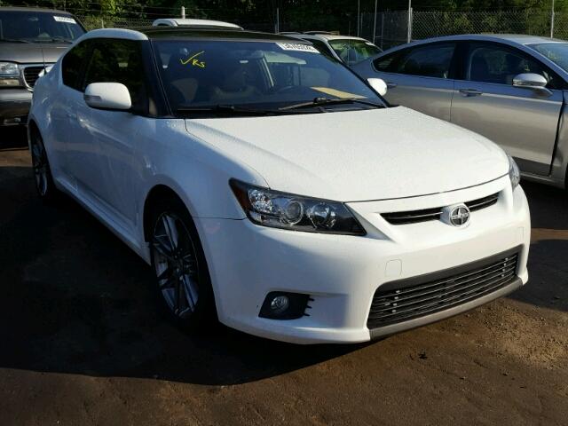 JTKJF5C73D3062742 - 2013 TOYOTA SCION TC WHITE photo 1