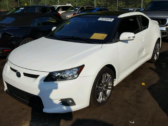 JTKJF5C73D3062742 - 2013 TOYOTA SCION TC 白色 照片 2