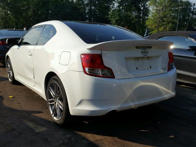JTKJF5C73D3062742 - 2013 TOYOTA SCION TC 白色 照片 3