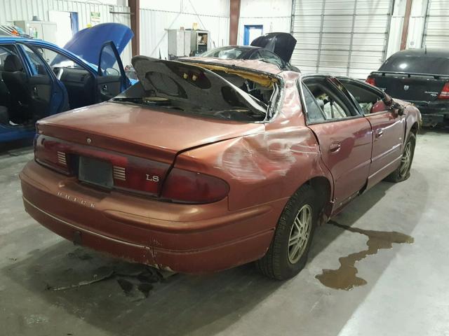 2G4WB52K6X1593003 - 1999 BUICK REGAL LS BURGUNDY photo 4